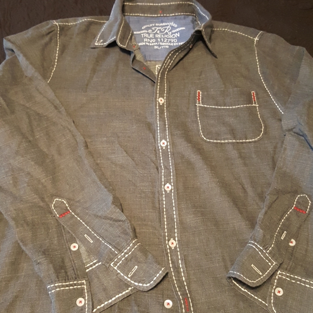 Men button down shirt